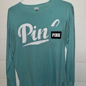 PINK Victoria's Secret Aqua Top
